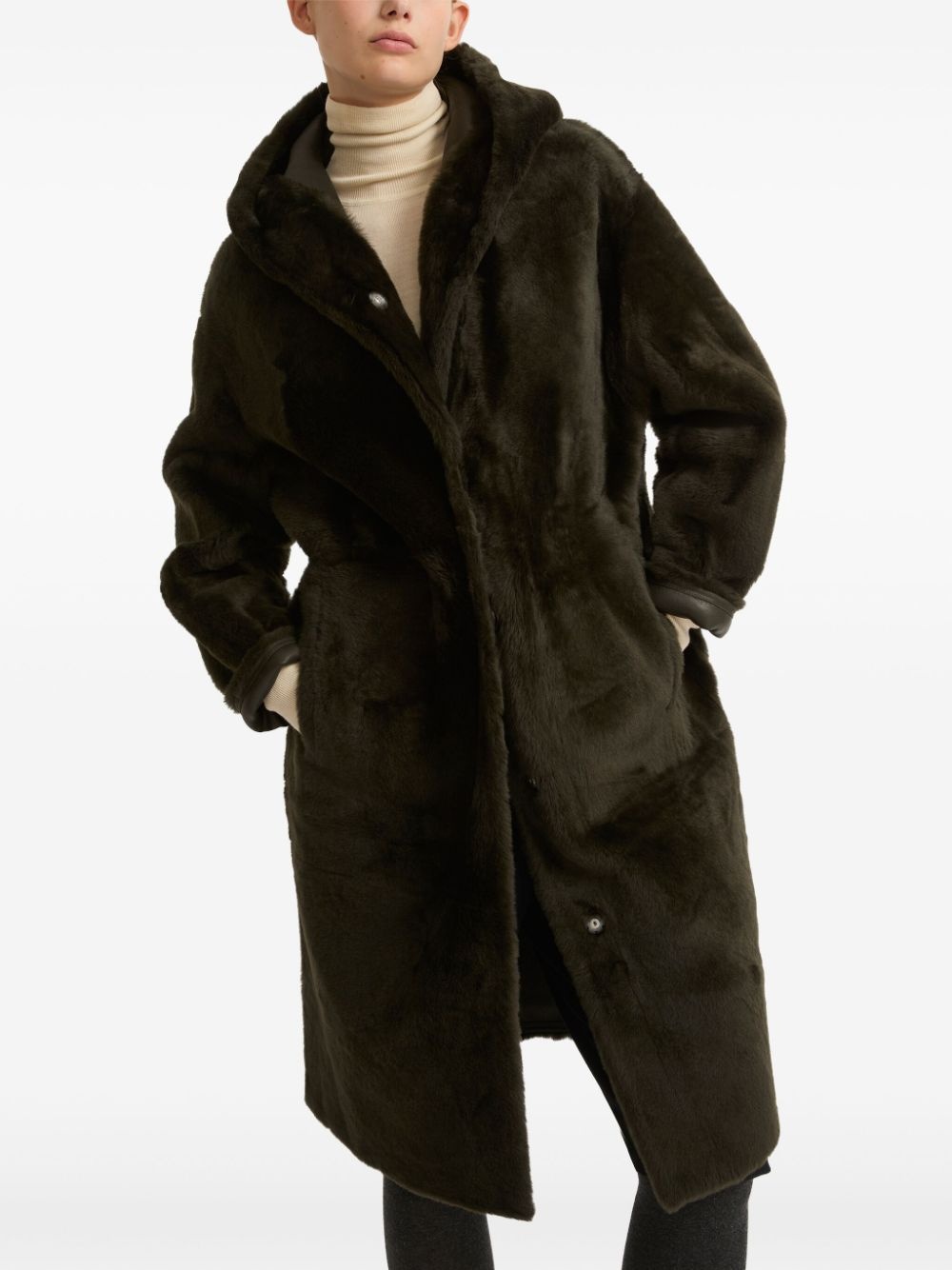 shearling coat - 5