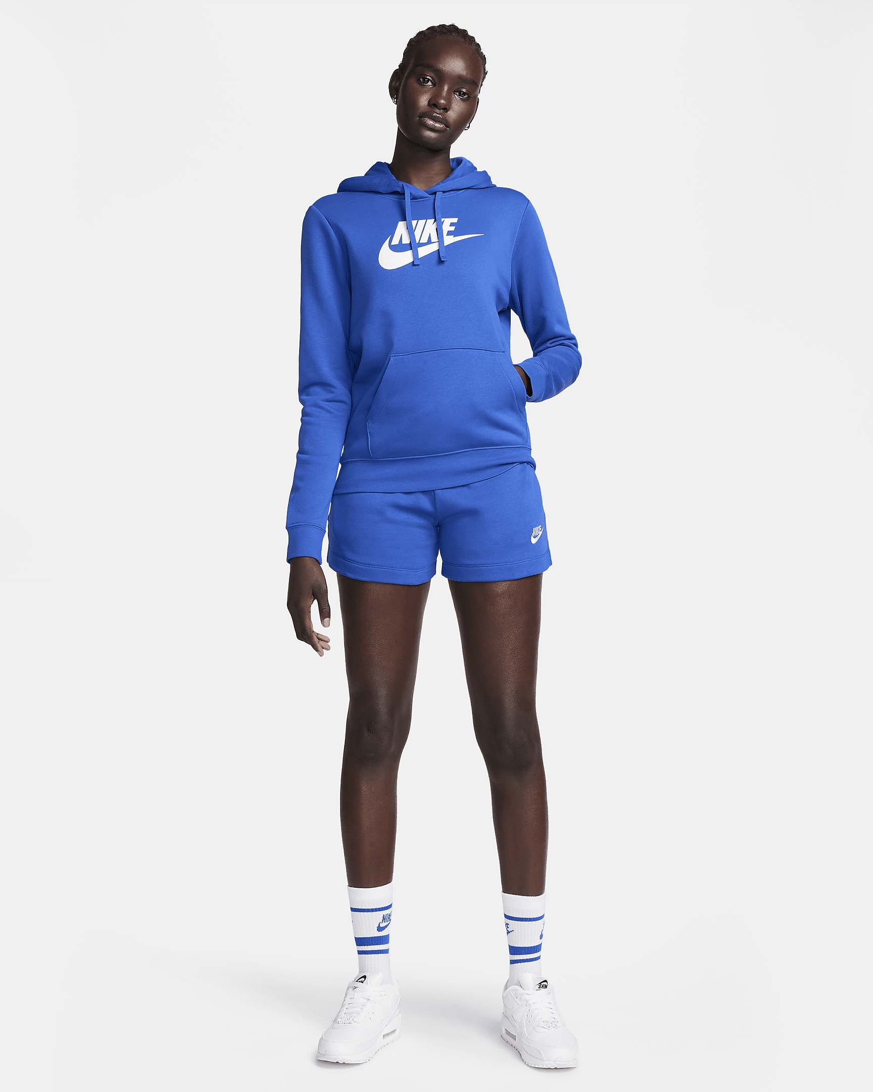 Nike Sportswear Club Fleece Women's Logo Pullover Hoodie - 6