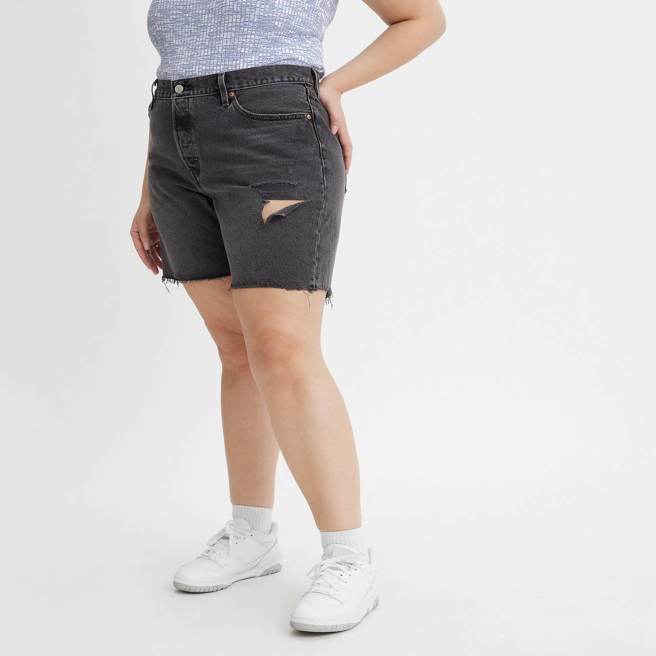 501® '90S WOMEN'S SHORTS (PLUS SIZE) - 4