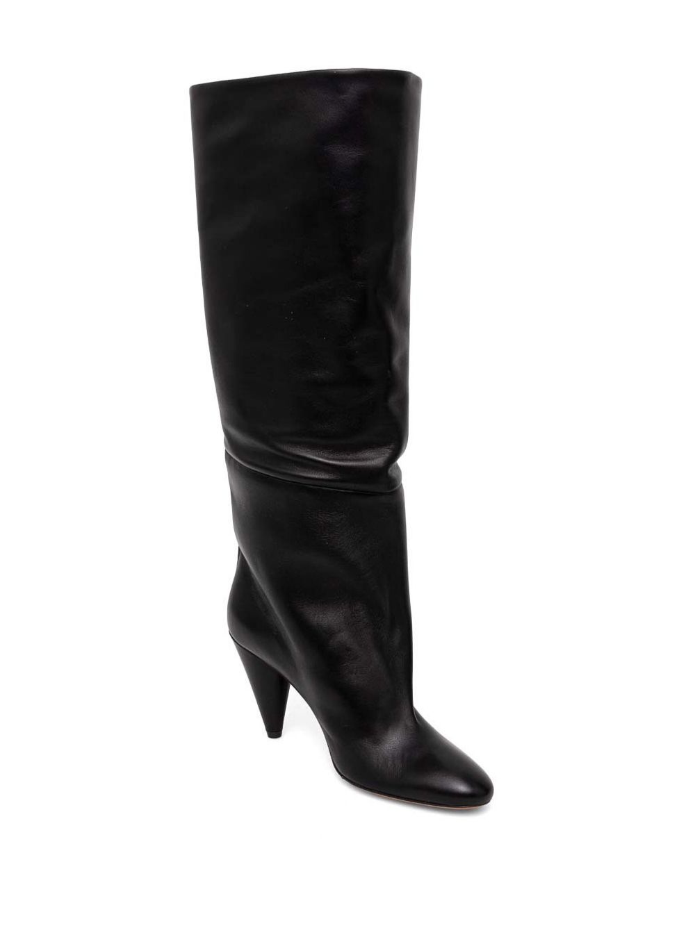 leather boots - 2