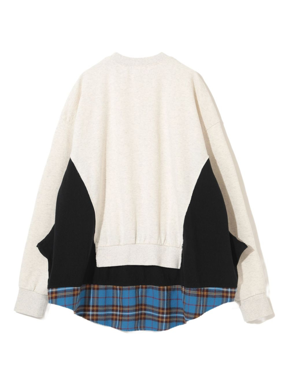 patchwork panelled sweatshirt - 2
