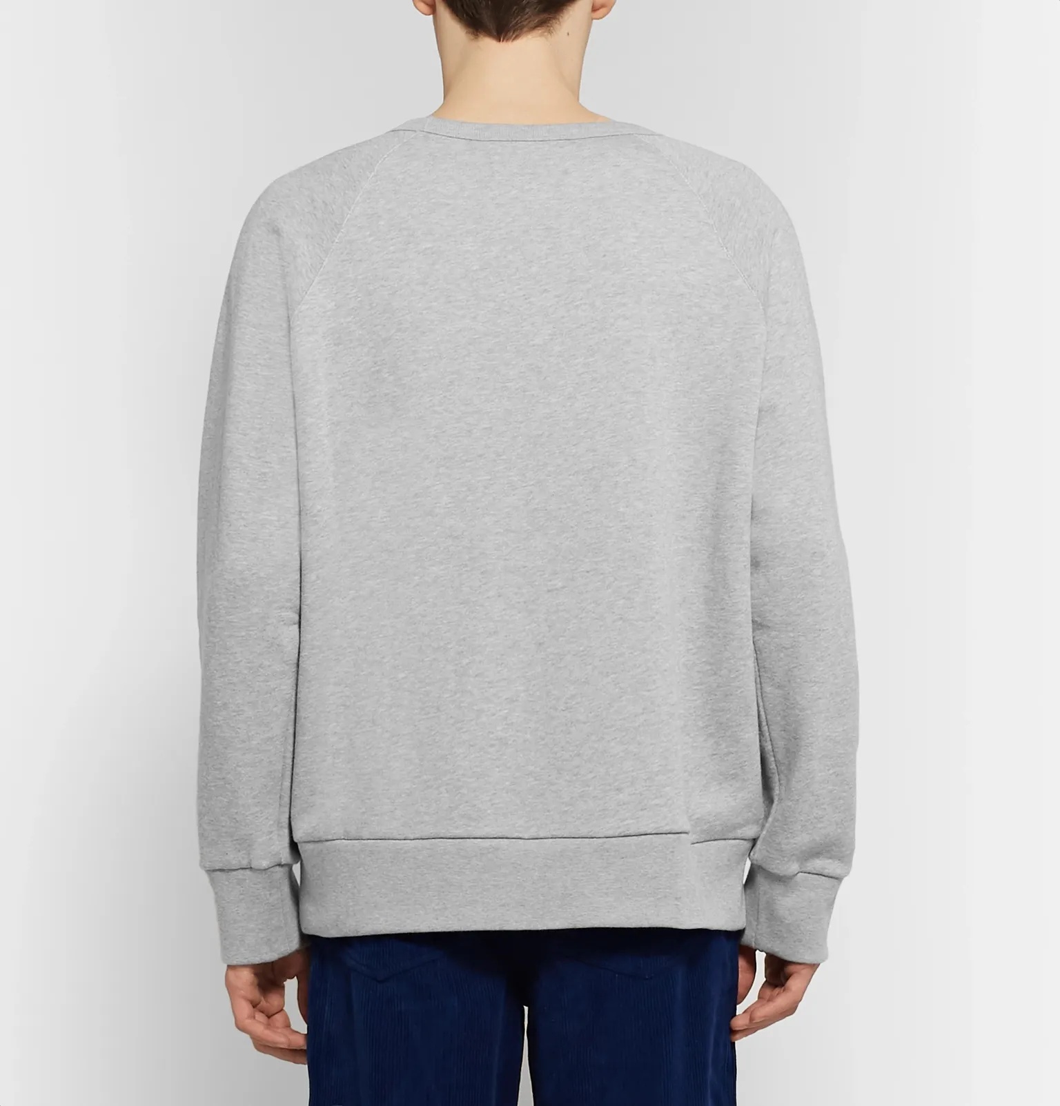 Appliquéd Loopback Cotton-Jersey Sweatshirt - 5