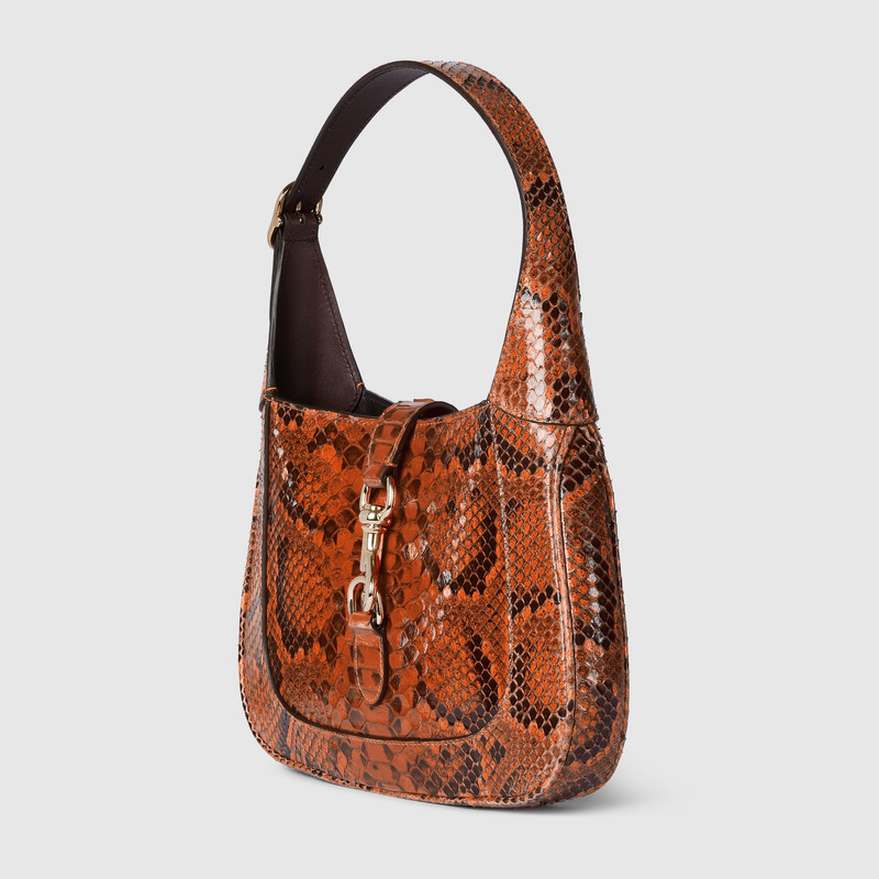 Gucci Jackie small python shoulder bag 2
