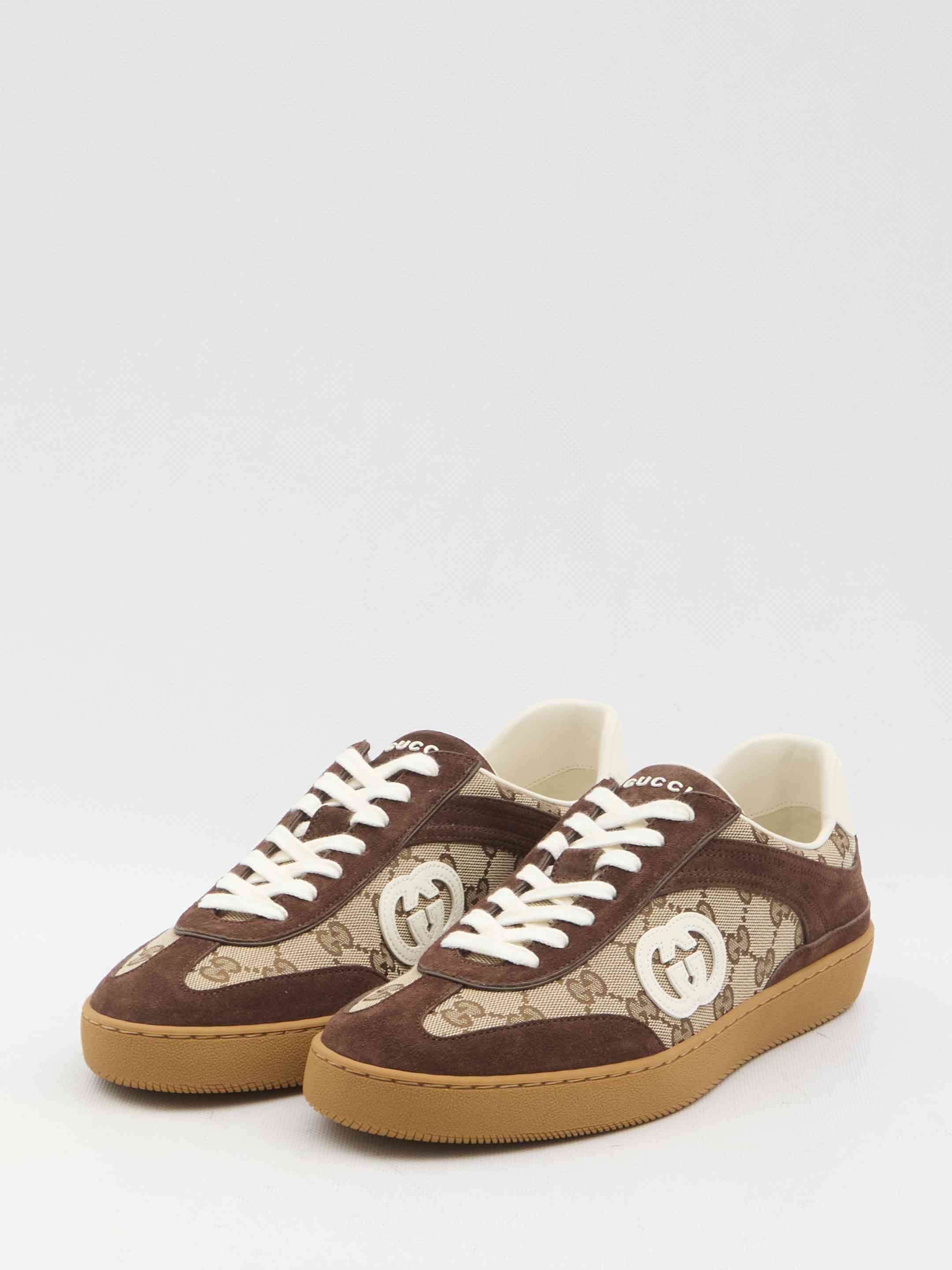 Gucci Men Sneakers With Incrocio Gg - 2