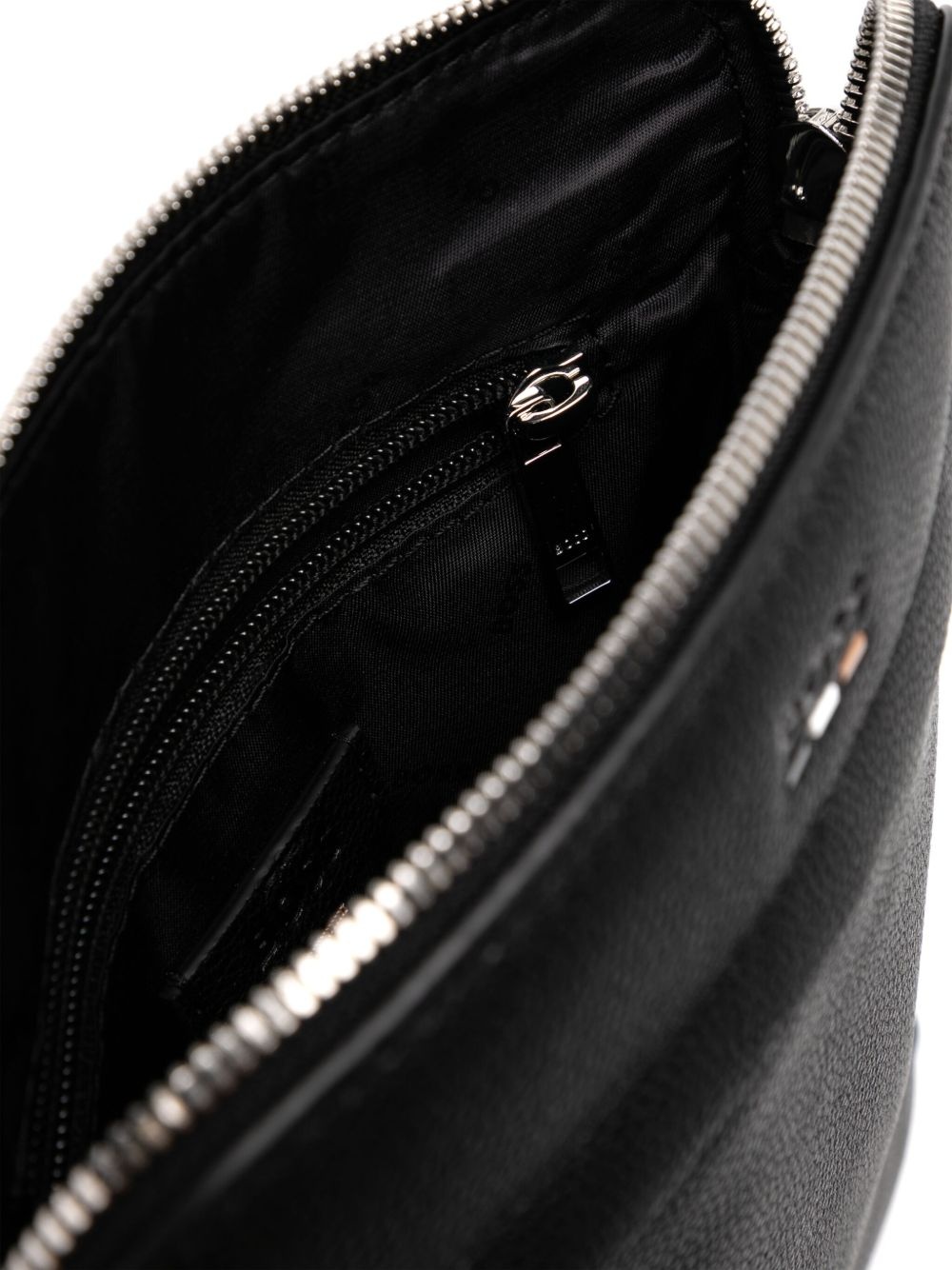 logo-debossed messenger bag - 5