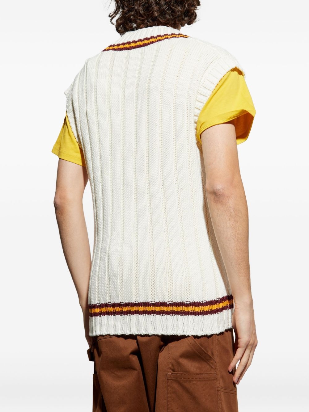V-neck vest - 4