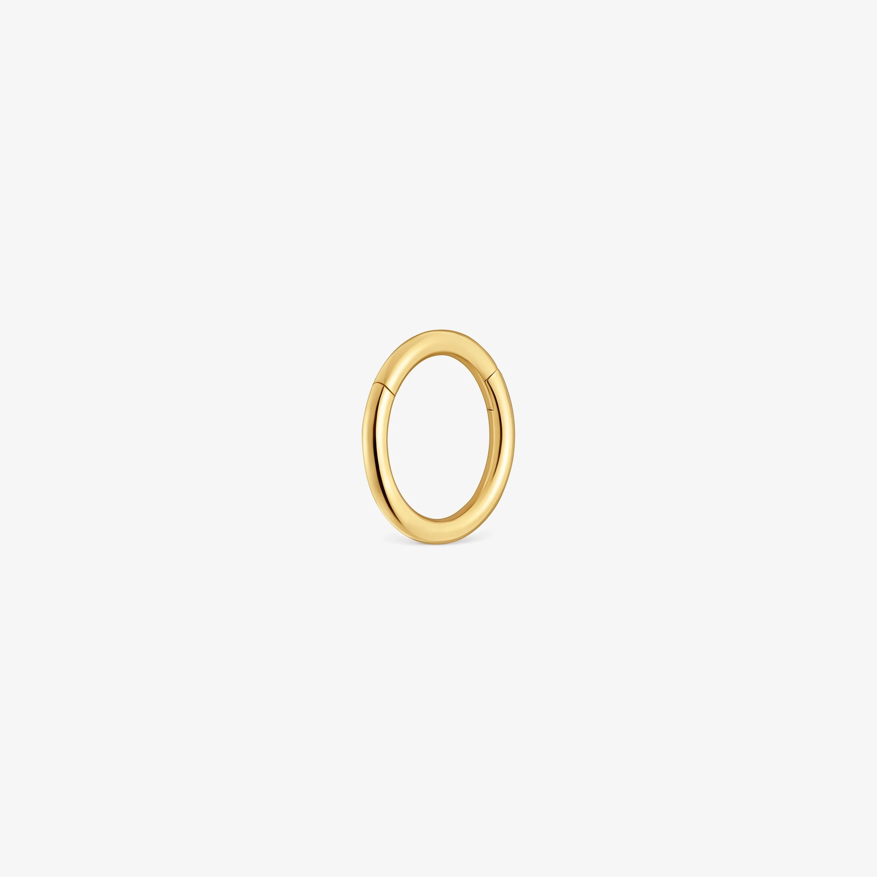 10 mm 14K solid gold Piercing ring TOUS Basics - 1