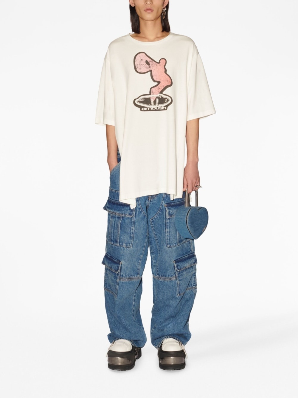 graphic-print cotton T-shirt - 2