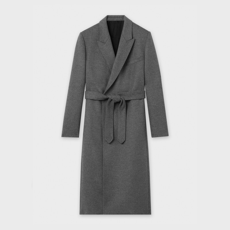 BATHROBE COAT IN WOOL AND CASHMERE 1