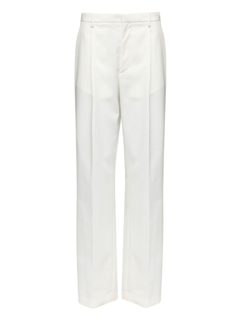 pleated tailored trousers 1