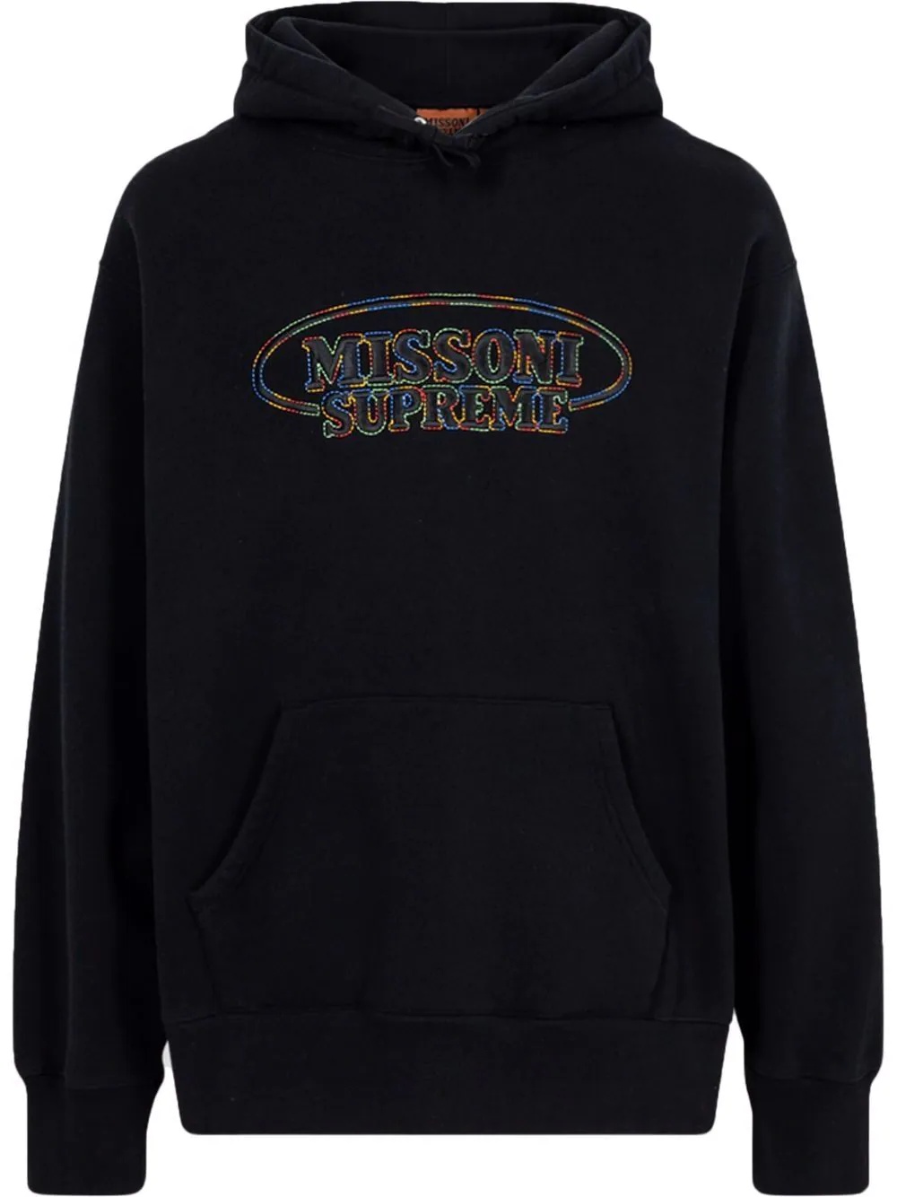 x Missoni logo-embroidered hoodie "FW21" - 1