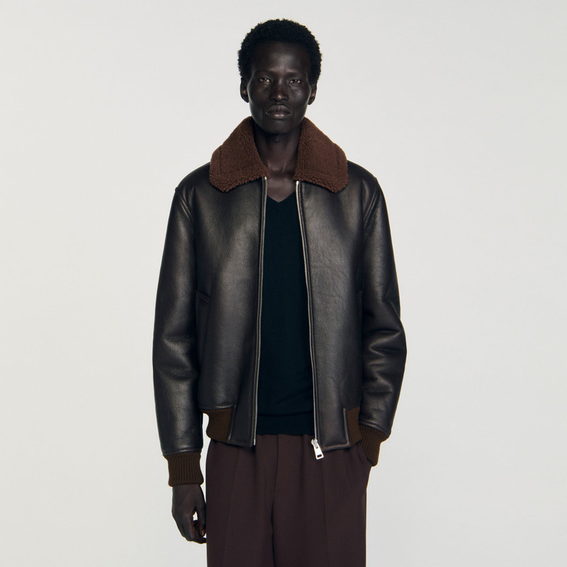 REVERSED LEATHER JACKET 5