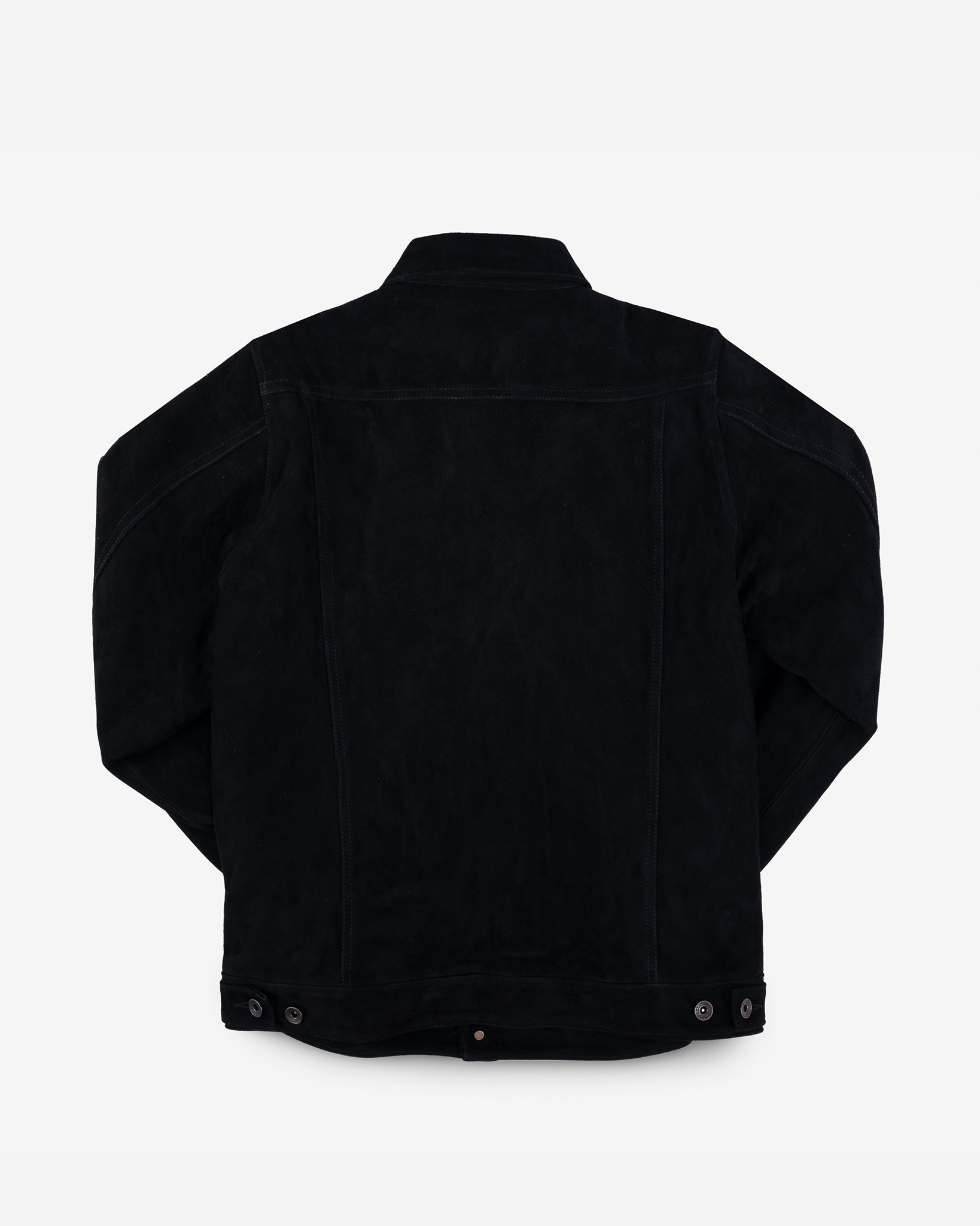 IHJ-125-BLK Sheepskin Modified Type III Jacket - Black - 5