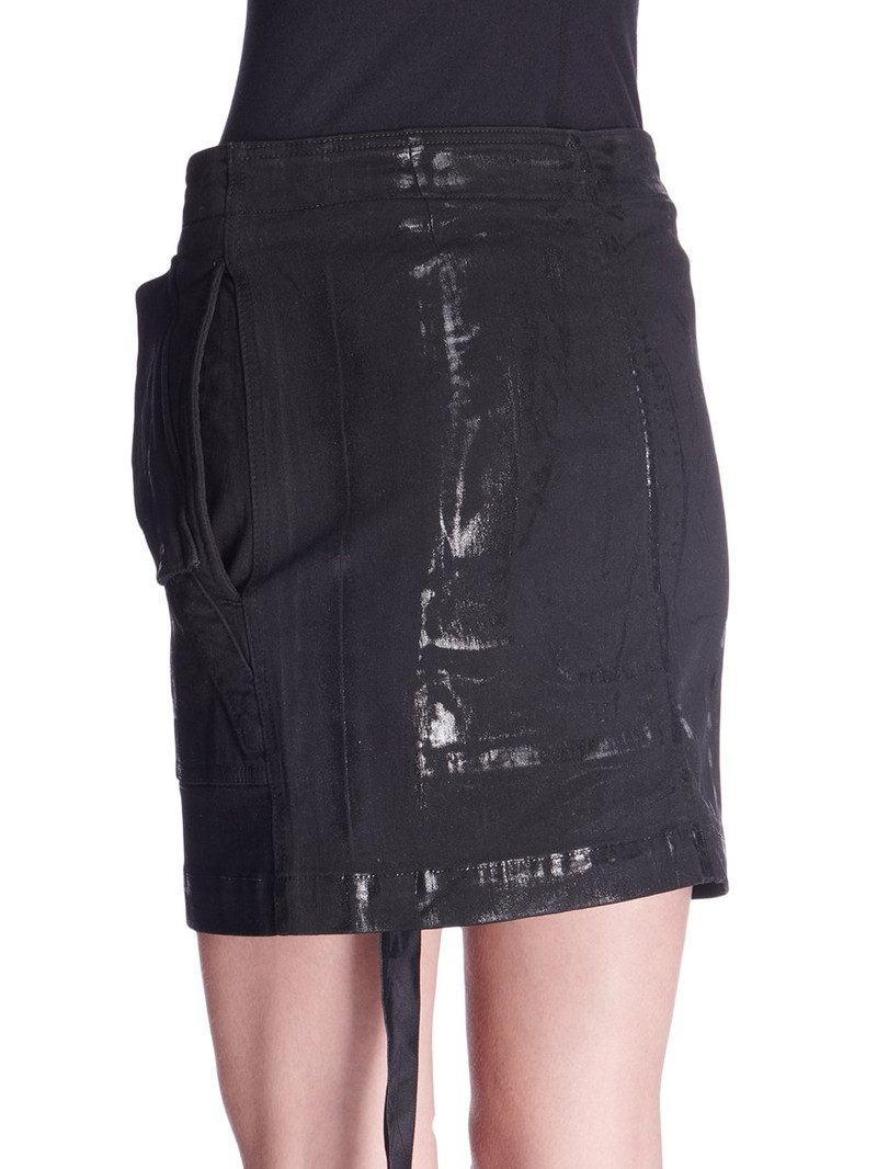 zip-detail mini skirt 6