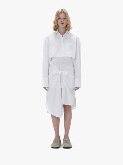 JW Anderson KNOTTED SHIRT DRESS outlook