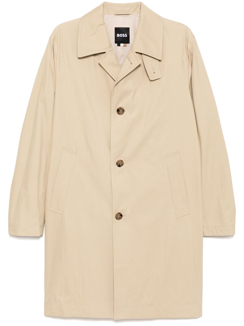 single-breasted coat - 1