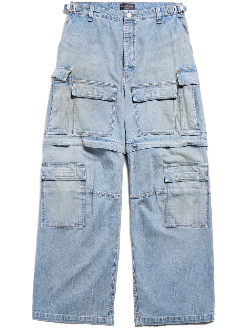 Balenciaga zipped jeans best sale