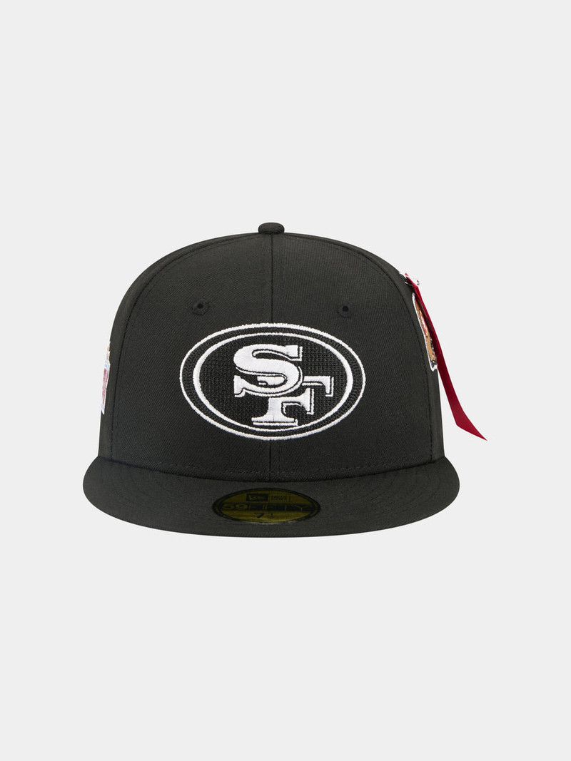SAN FRANCISCO 49ERS X ALPHA X NEW ERA 59FIFTY FITTED CAP 3