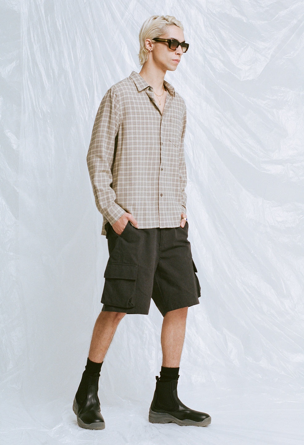 CLOAK BUTTON UP - 4
