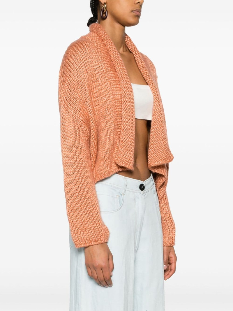 open-front cropped cardigan 3