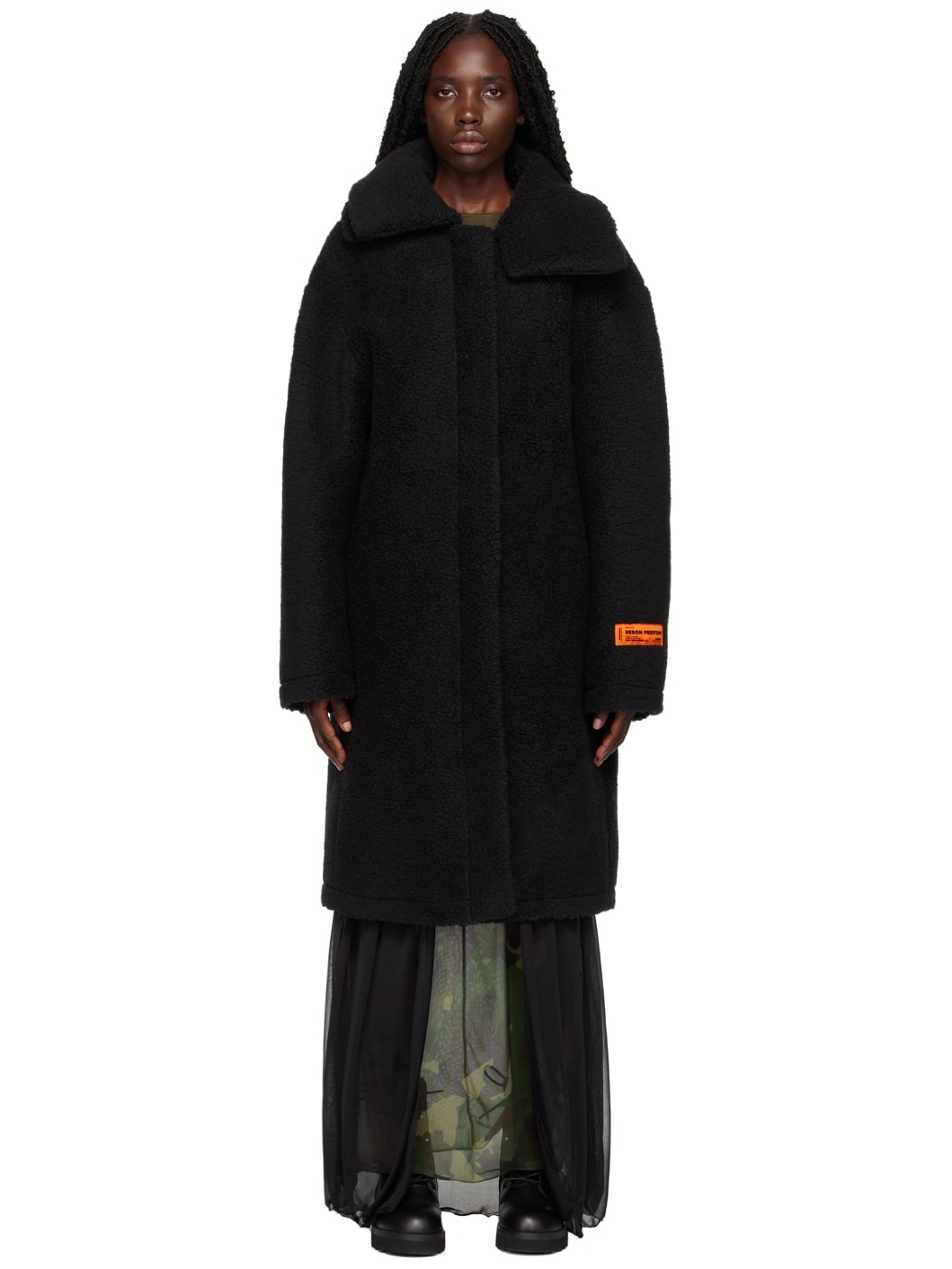 Black Long Coat - 1