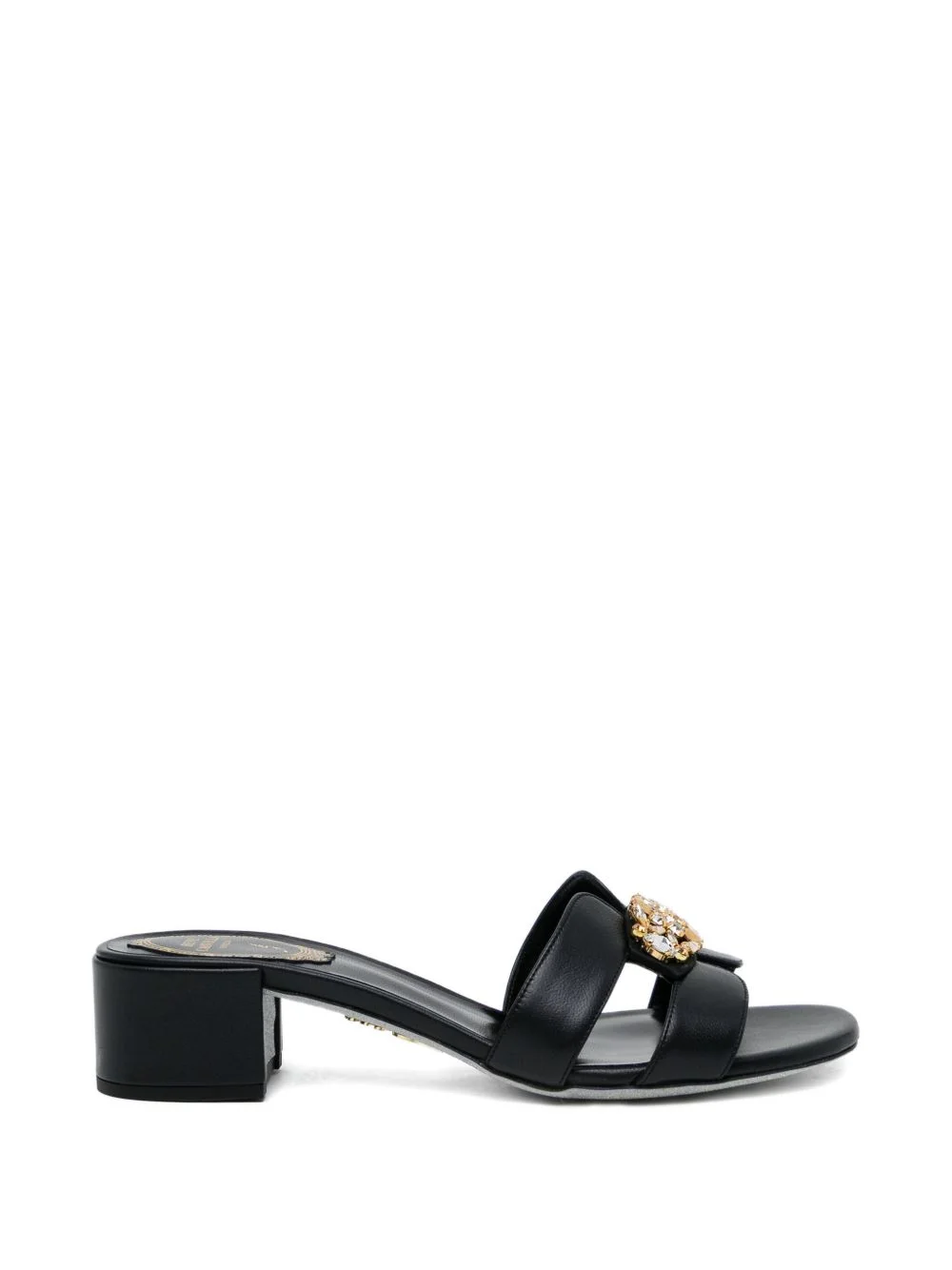crystal-embellished sandals - 1