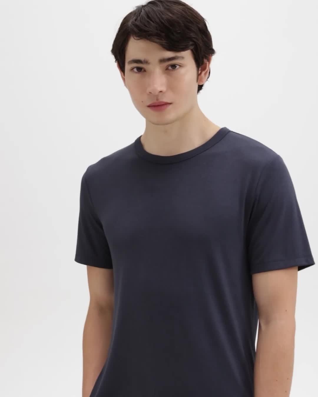Essential Tee in Anemone Modal Jersey - 7