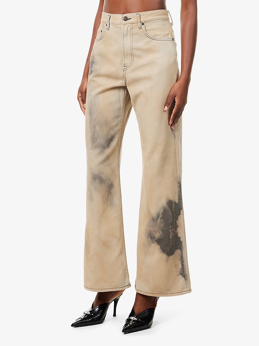 2022 Smokey straight-leg mid-rise jeans - 3