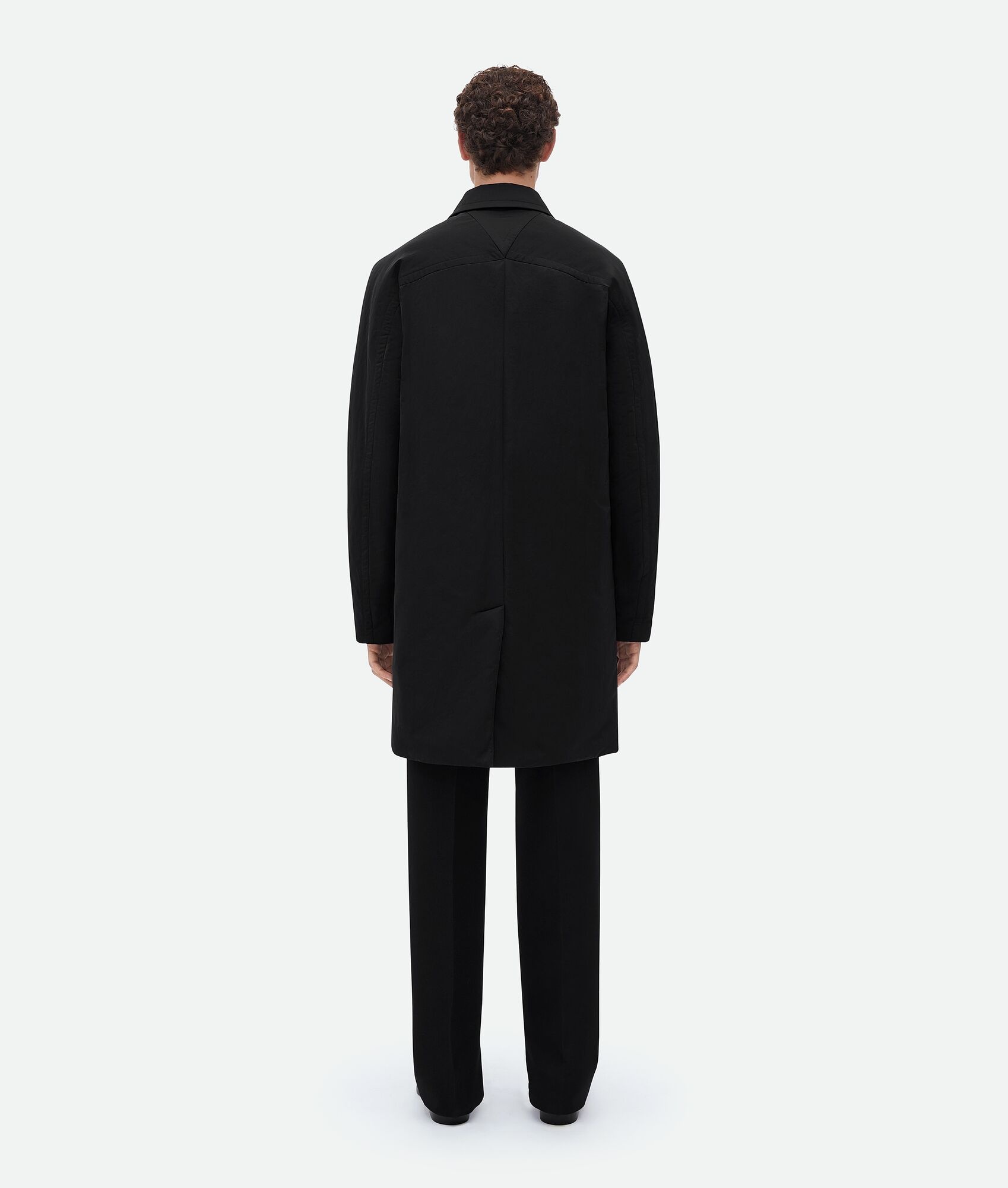 padded nylon coat - 3