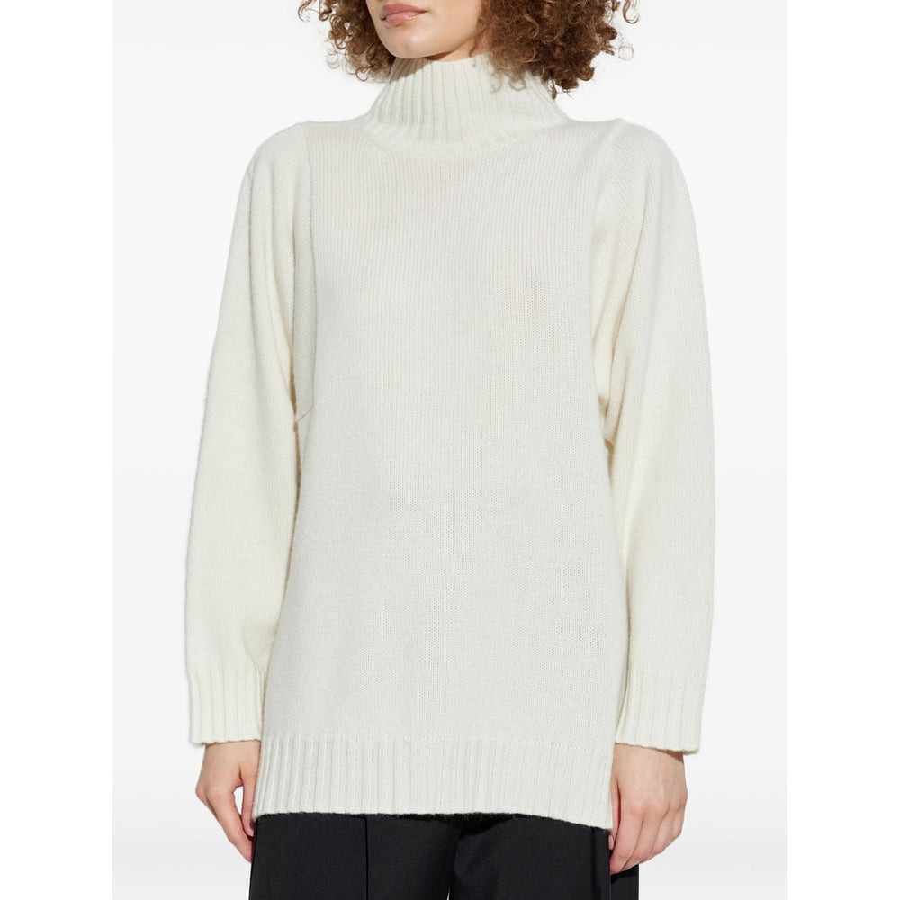 Max Mara White Knitwear - Jumpers Women - 3