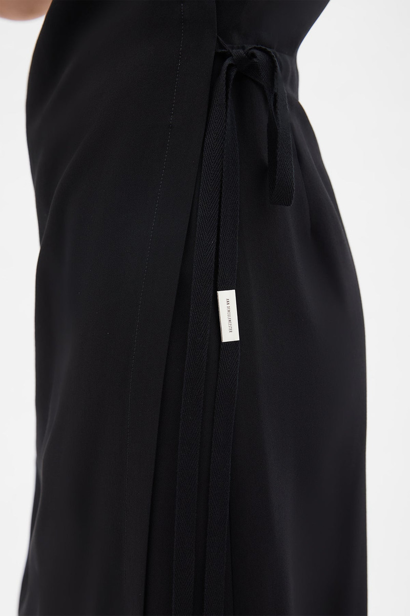 Desi Midi Apron Wrap Dress 5