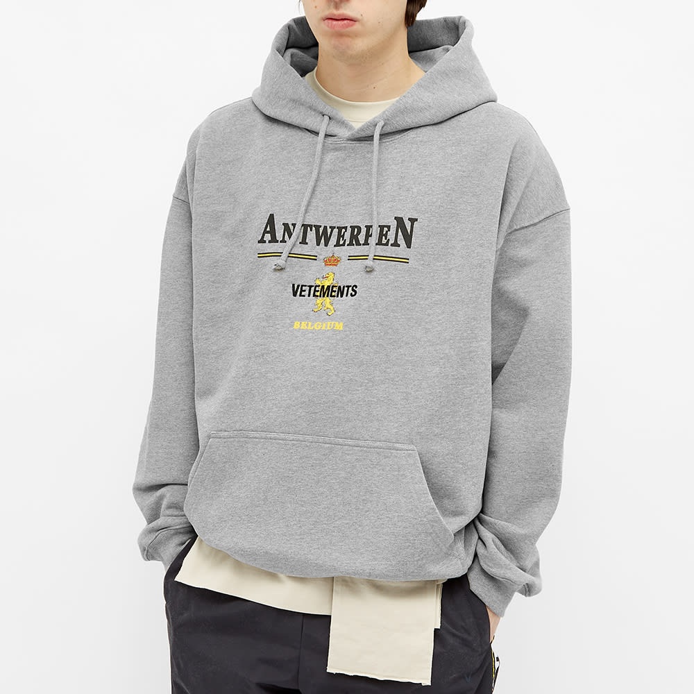 VETEMENTS Oversize Antwerp Logo Hoody - 4