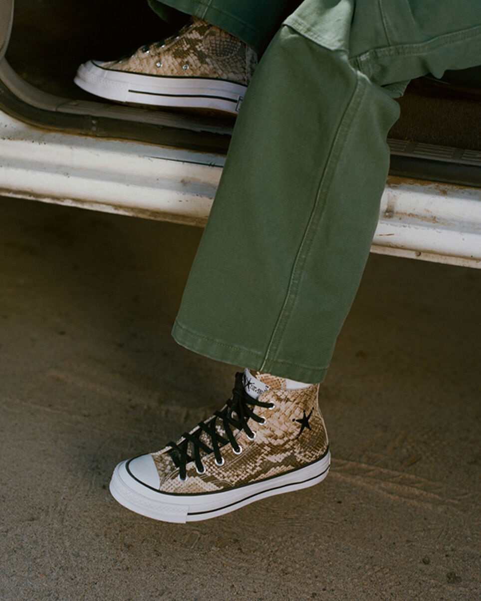 Converse Converse x Stüssy Chuck 70 Snakeskin | REVERSIBLE