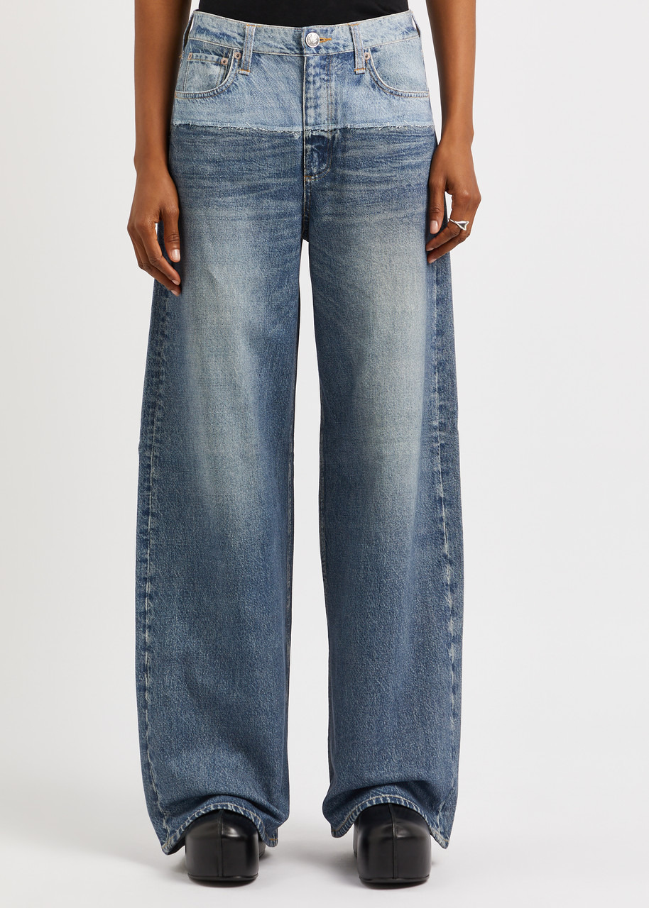 Miramar Sofie printed chambray trousers - 2