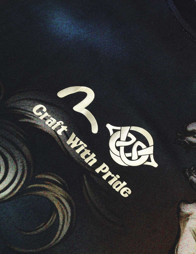 Hakutaku Print Loose Fit T-Shirt 8