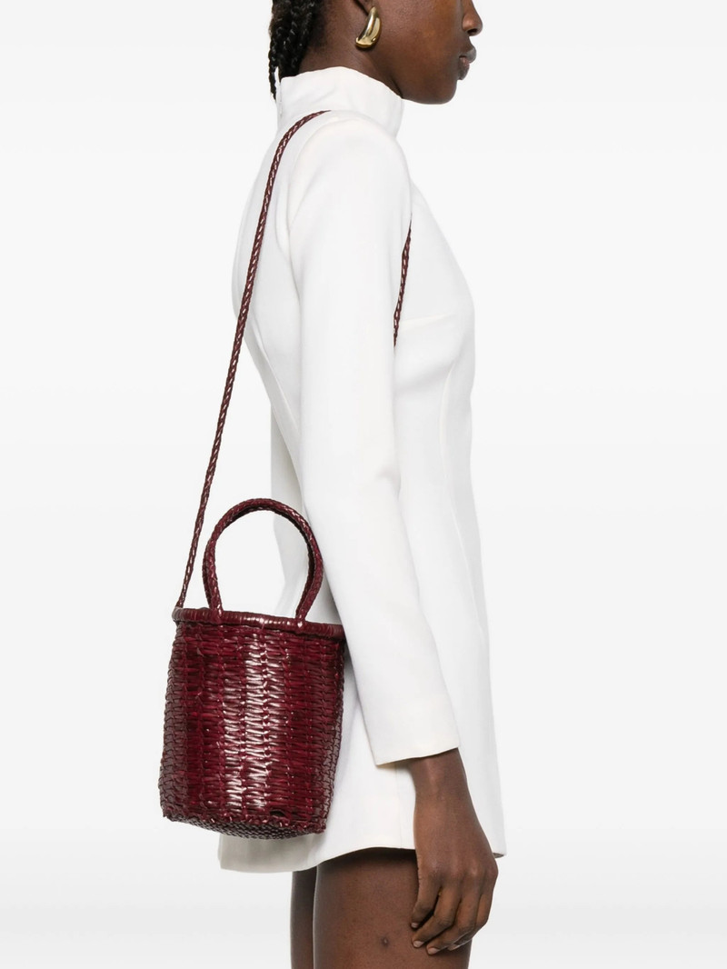DRAGON DIFFUSION Dragon Diffusion Braided Leather Bucket Bag outlook