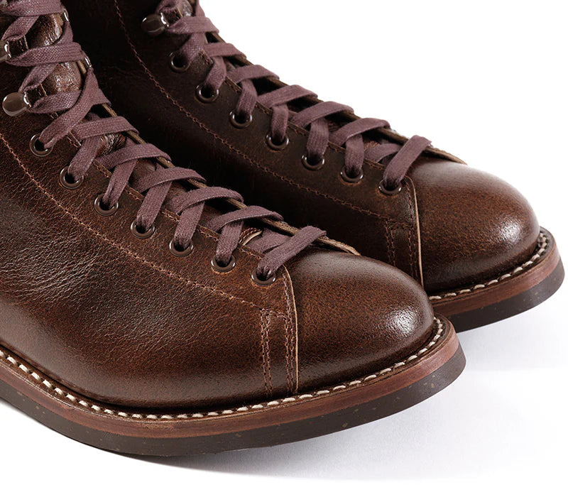 LK-039 Fieldmaster Boots Horween SHF Horsehide Havana Leather - 8