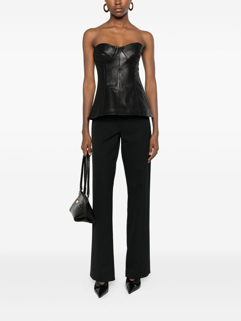 SIMKHAI strapless bustier top outlook