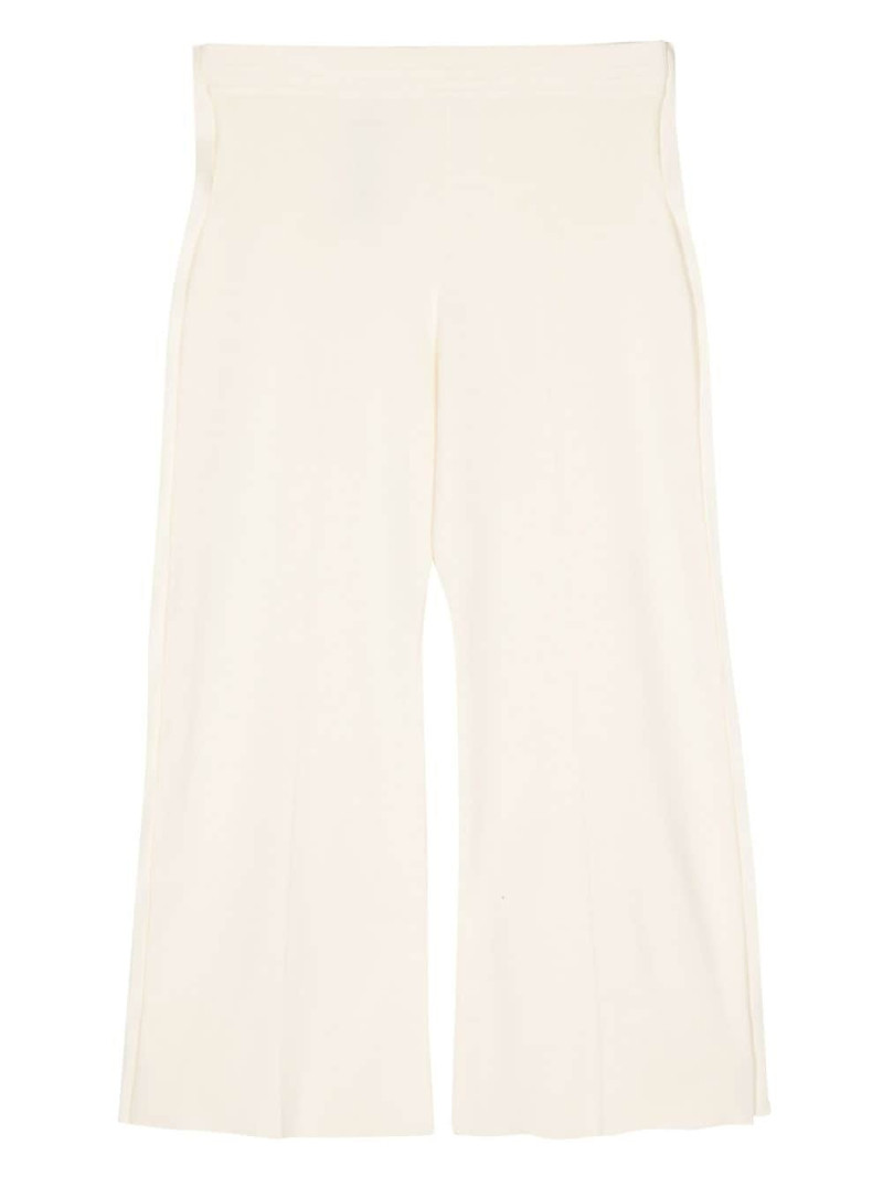 Jil Sander side-button straight-leg trousers outlook