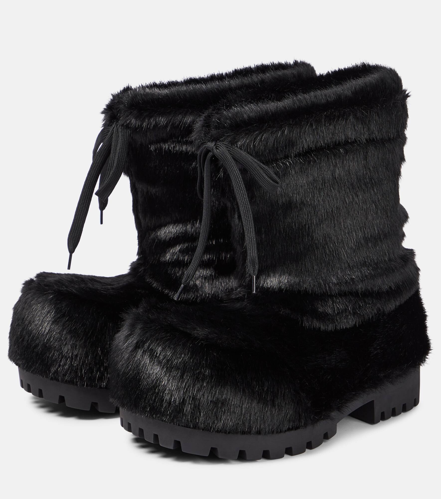 Alaska faux fur snow boots - 5