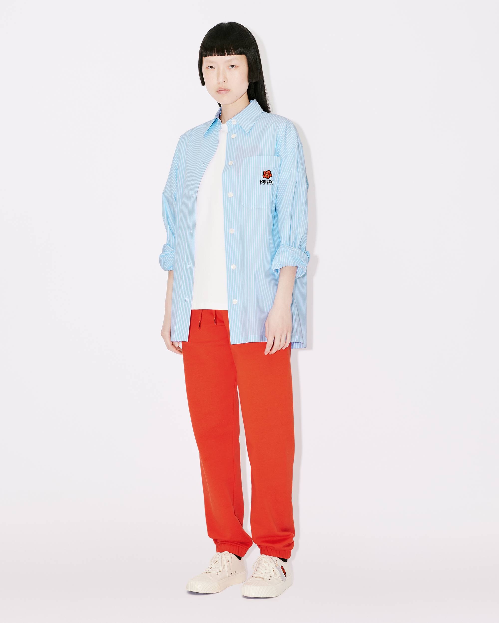 Oversized shirt with 'BOKE FLOWER' crest - 5