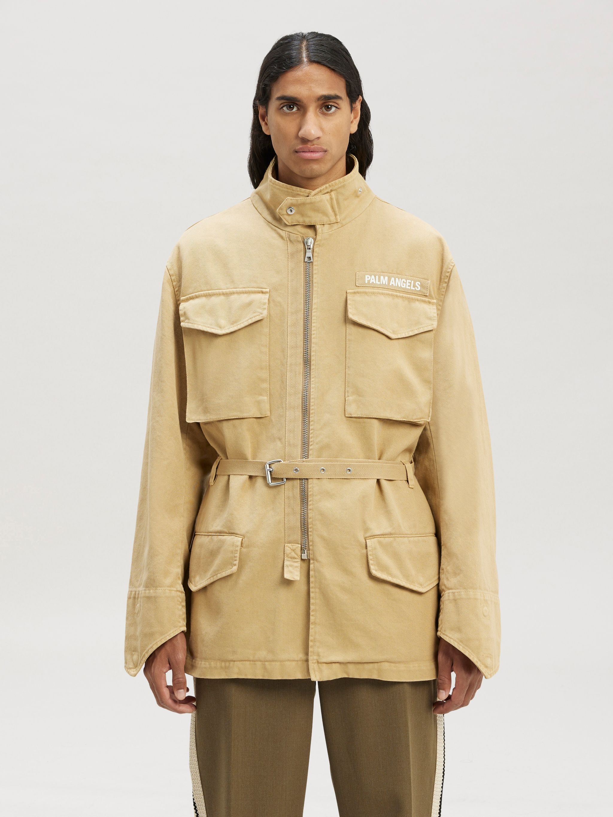 Curved Logo Field Jacket - 3