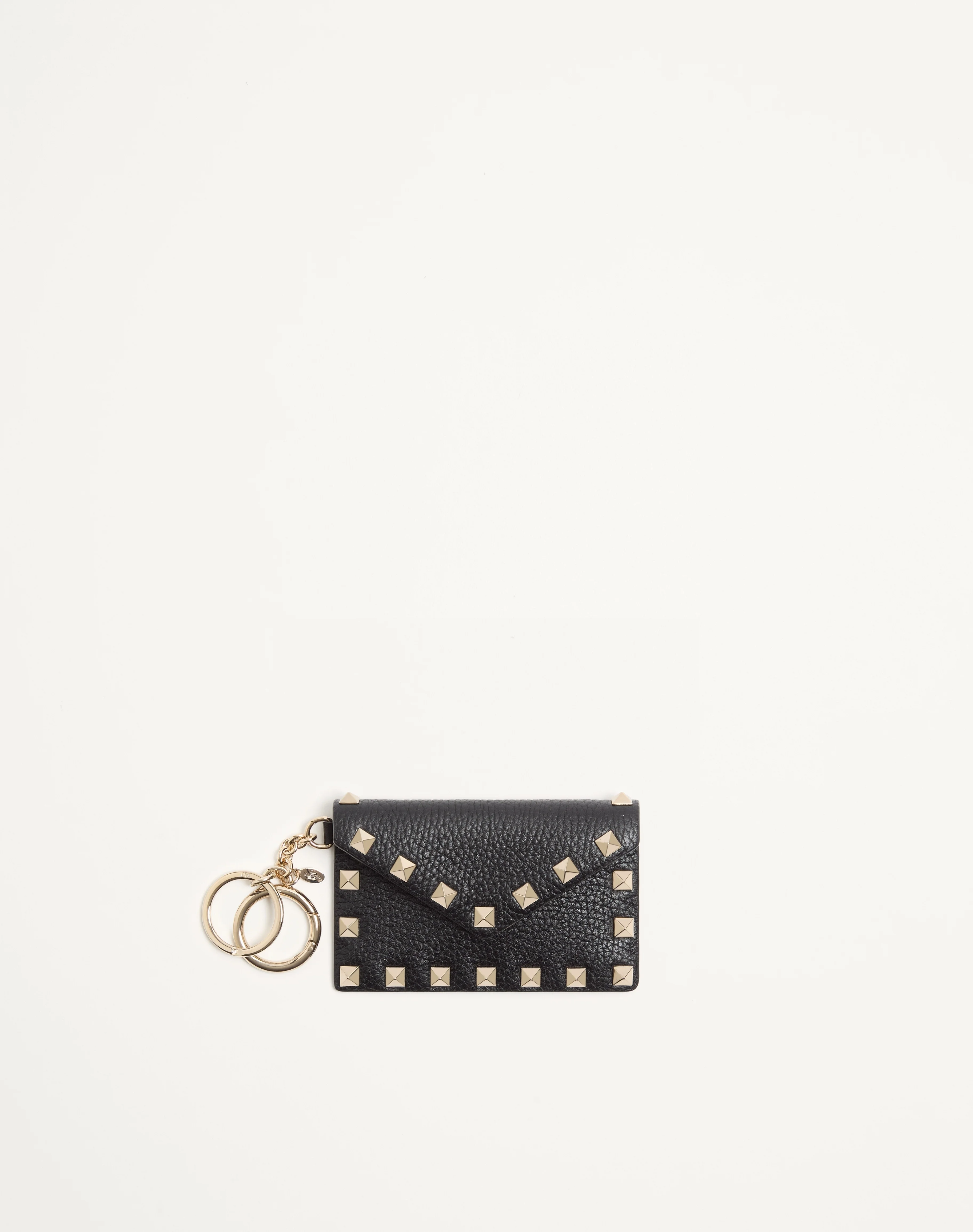 VALENTINO GARAVANI ROCKSTUD CHARM IN GRAINY CALFSKIN - 1