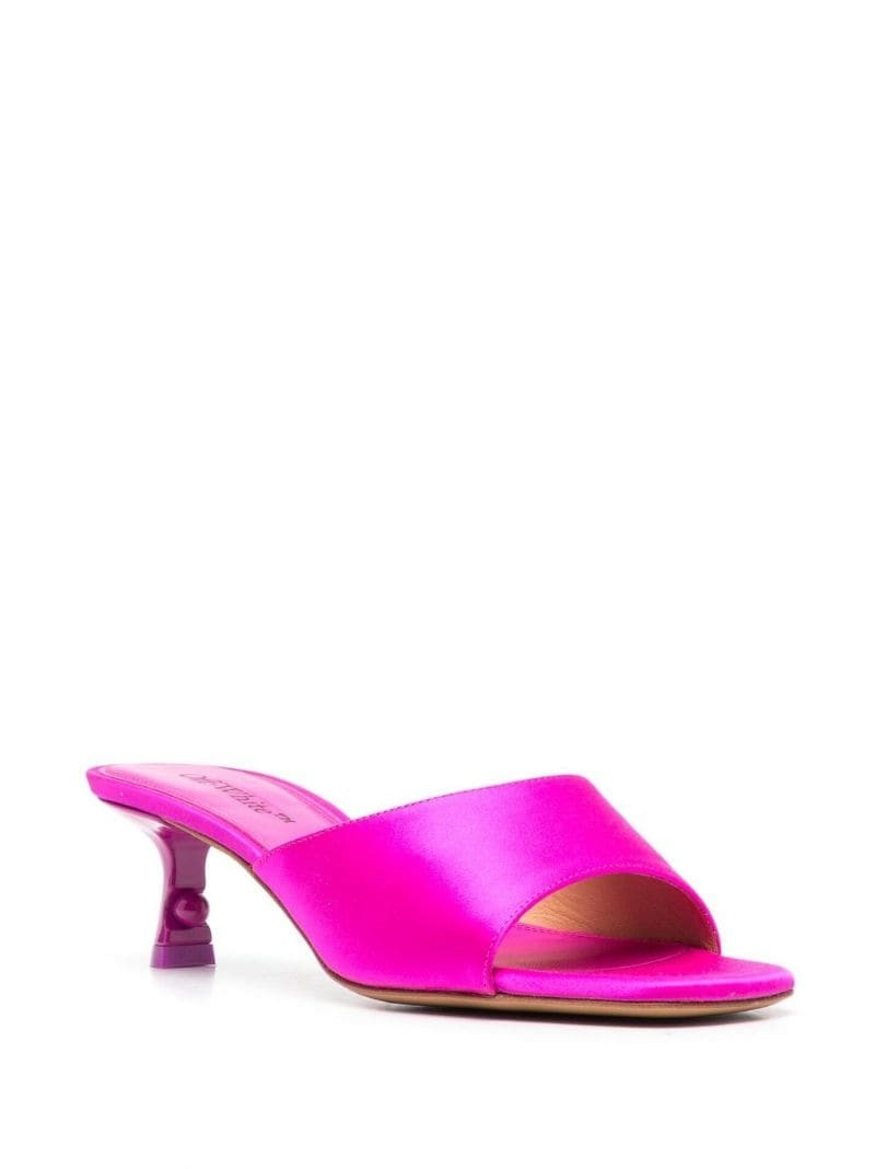 Off-White Pop Lollipop satin mules outlook