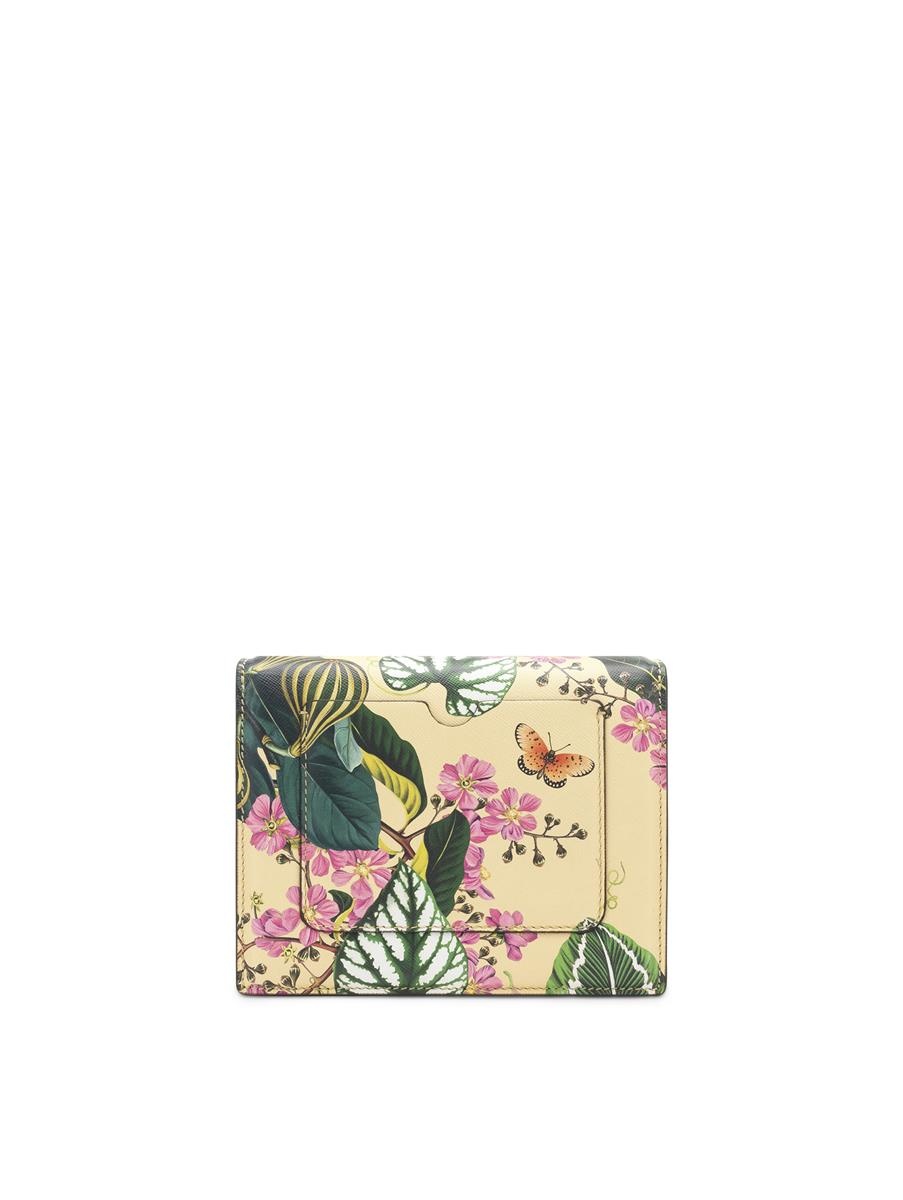 MIXED BOTANICAL PRINTED MINI TRO BAG - 2