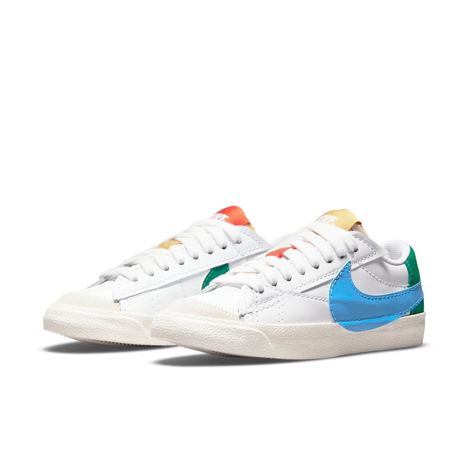 (WMNS) Nike Blazer Low '77 Jumbo 'Mismatch' DQ1470-100 - 3