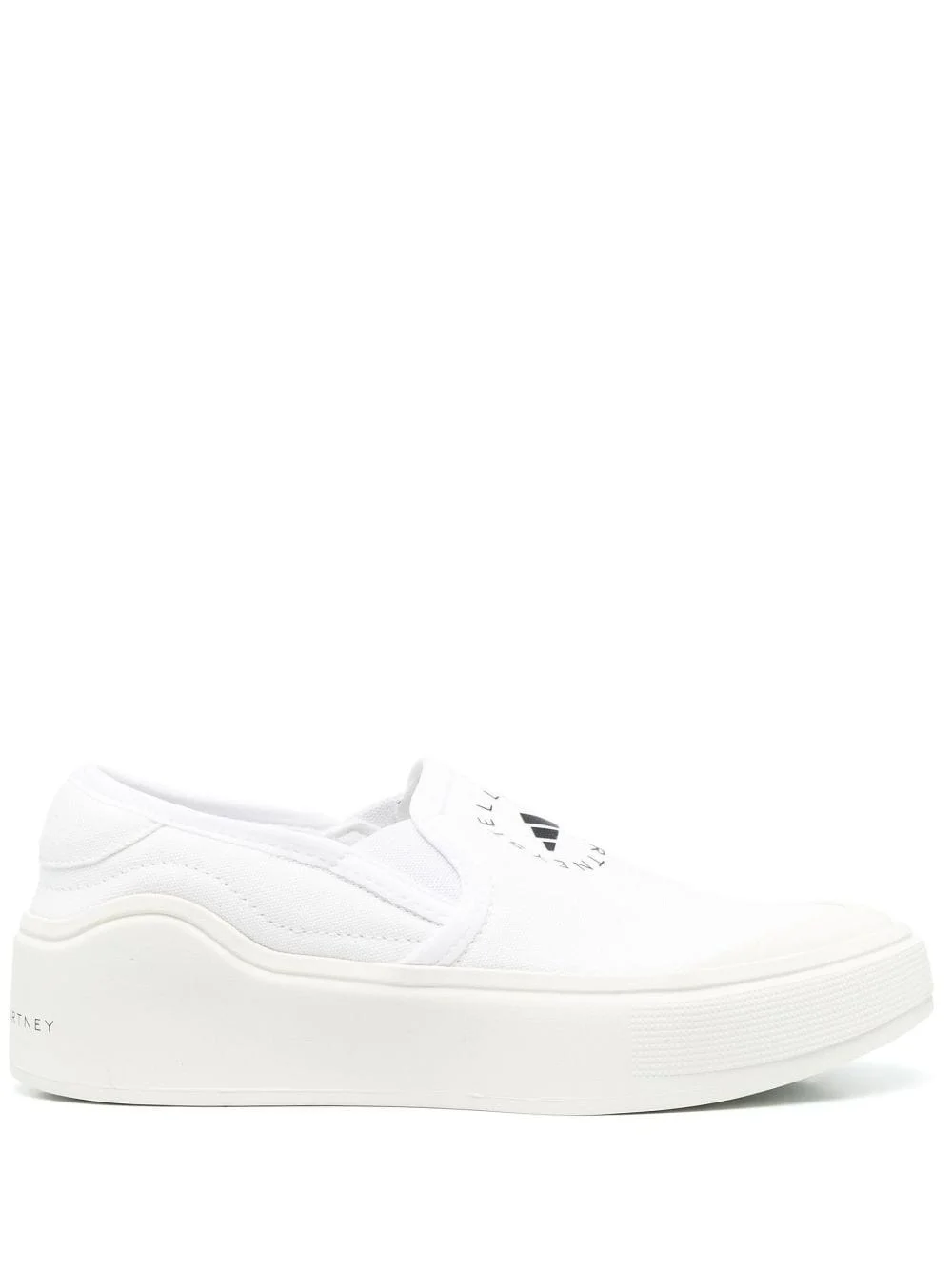 logo-print slip-on sneakers - 1