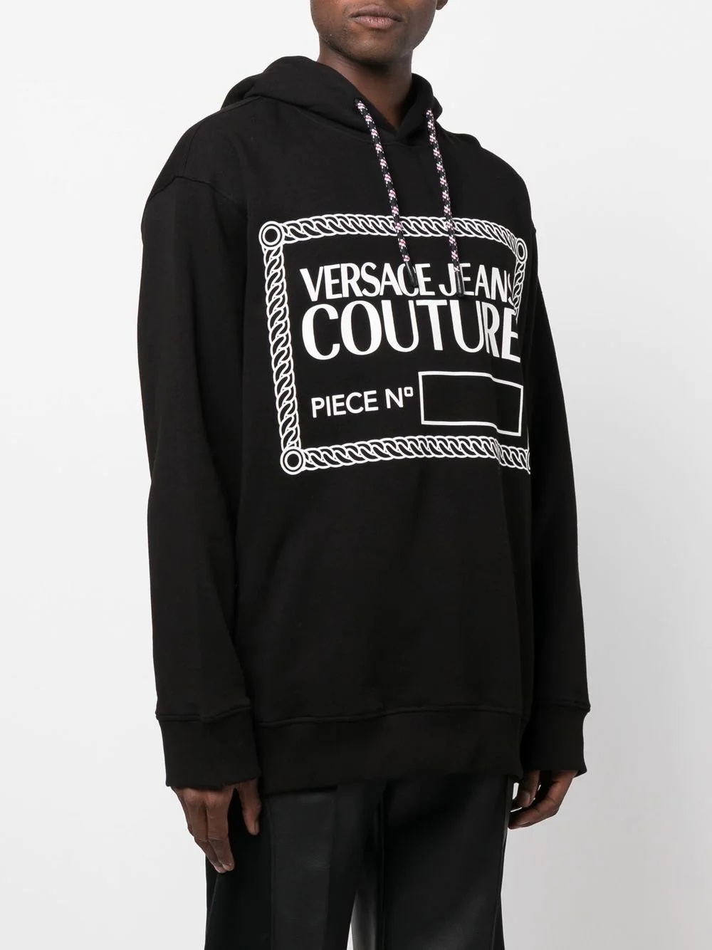 logo-print pullover hoodie - 3