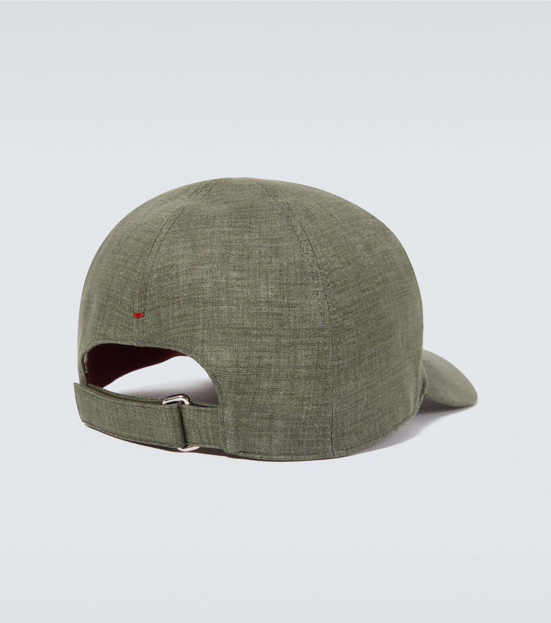Logo linen hat - 4