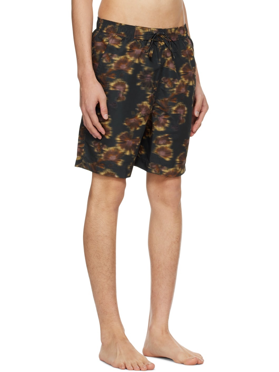 Black Hydra Swim Shorts - 2